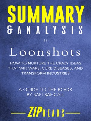 cover image of Summary & Analysis of Loonshots